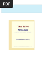 Download ebooks file The Idiot Webster s German Thesaurus Edition Fyodor Dostoyevsky all chapters