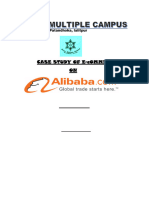 CASE STUDY ON ALIBABA E-COMMERCE