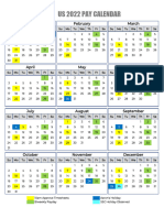 2022 Payroll Schedule 2