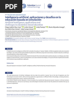 3. Inteligencia Artificial, Aplicaciones y Desafíos en La Educación