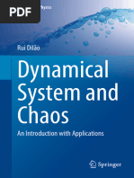 Dynamical System and Chaos an Introduction With Applications