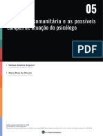 Psicologia comunitária e os possíveis campo de atuação profissional