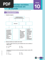 Ficha 10 Diferencias Sociales y Economicas en El Mundo