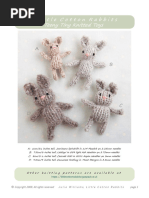 Little Rabbit Knitting Pattern