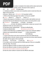 Database Administration Level IV Theory Exam 7 red (2)