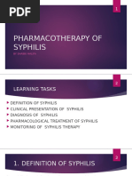 13.Pharmacotherapy of Syphilis