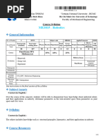 ME3015 - Robotics