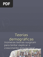 População - teorias