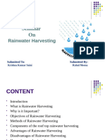 Rainwater Harvesting Ppt