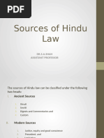 Sources of Hindu Law2072