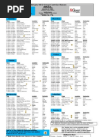 February 2012 Group Exercise Classes: Monday Thursday