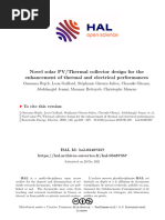 Novel Solar PV Thermal Collector Design