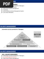 Security practics unit 3