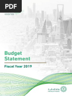 Budget Statement 2019