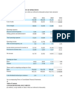 Download Financial Statements to Spreadsheet(s)