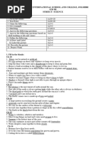 Std-III Science Final