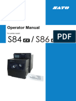 S84ex and S86ex Operator Manual