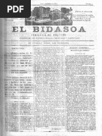 Semanario El Bidasoa 04/04/1880