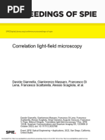 Correlation light-field microscopy