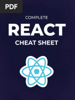 Complete React Cheat Sheet