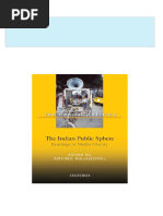 Immediate download The Indian Public Sphere Readings in Media History 1st Edition Rajagopal Arvind ebooks 2024