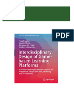 Full download Interdisciplinary Design of Game based Learning Platforms pdf docx