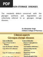 6. Glycogen Storage Diseases