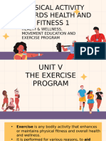 Pathfit 1 Exercise Program