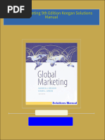 Download full Global Marketing 9th Edition Keegan Solutions Manual all chapters