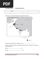 Geography IGCSE G 10 Worksheet 1