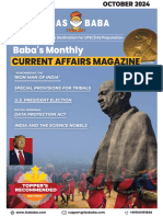 Iasbaba October 2024 Monthly Current Affairs Magazine