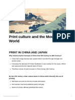 Print Culture Notes (1)