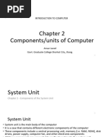 Ch-02 (Comp) - Components of the System Unit-1