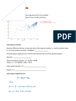 Least-squares Regression Line - Test