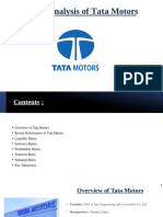 Ratio Analysis of Tata Motors (1)