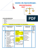 2° SESIÓN DÍA 3 MAT ENCONTRAMOS IGUALDADES