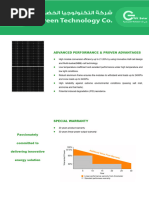 Solar Panel Gtek 460W Mono Half-cell