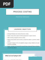 Process Costing 2024 Slides