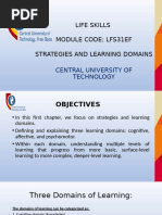 Lfs31ef Unit 2-Learning Strategies and Domains