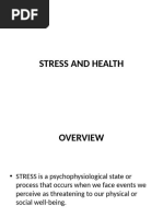 Lect 11 Stress and Health