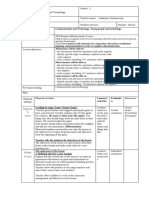 Lesson Plan Communicative and Technology Grade 7