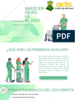 PRIMEROS AUXILIOS