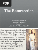 Apologetics, Kreeft Chapter 9: The Resurrection of Jesus Christ