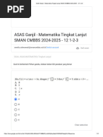 ASAS Ganjil - Matematika Tingkat Lanjut SMAN CMBBS 2024-2025 - 12 1-2-3