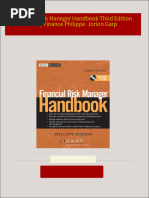 Get Financial Risk Manager Handbook Third Edition Wiley Finance Philippe  Jorion Garp free all chapters