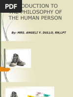 Lesson 15- Human Persons as Oriented Towards Their Impending Death - Hand outs