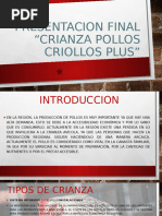 PRESENTACION CRIOLLOS PLUS