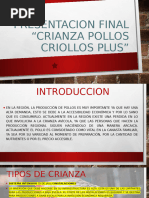 PRESENTACION CRIOLLOS PLUS EDITADO