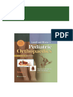 Full download Lovell and Winter's Pediatric Orthopaedics Level 1 and 2 7th pdf docx