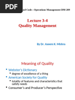 L3 L4 Quality Management